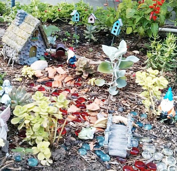 Fairy Garden Is Mini Home Setting